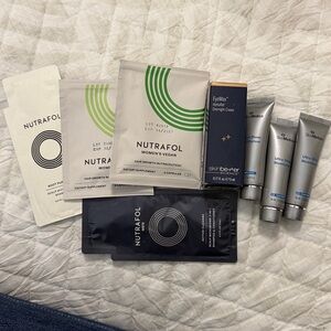 SkinMedica Ultra Sheer Moisturizer plus Nutrafol samples and skin better eyemax